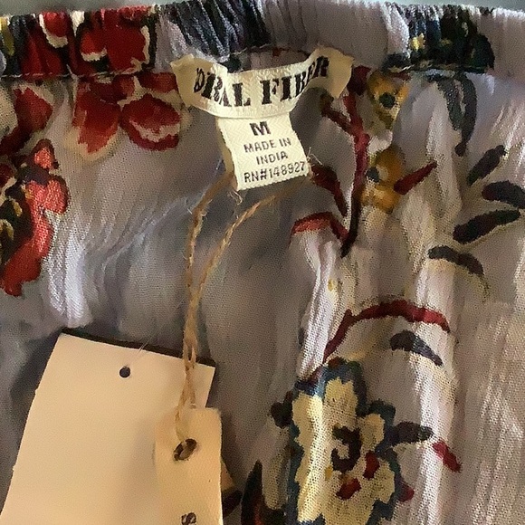 🆕🌺 MORAL FIBER Floral Jumper w/ Cut Out under Chest Tie Bodice NWT Medium - Picture 3 of 12